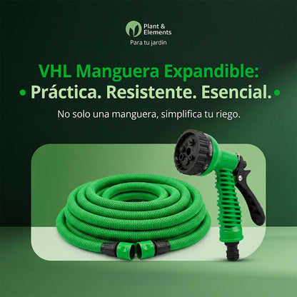 MANGUERA EXPANDIBLE – 22.5 METROS CON ACOPLES DE BRONCE | ENVÍO GRATIS 🇵🇦