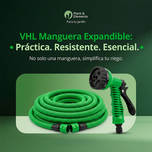 MANGUERA EXPANDIBLE – 22.5 METROS CON ACOPLES DE BRONCE | ENVÍO GRATIS 🇵🇦