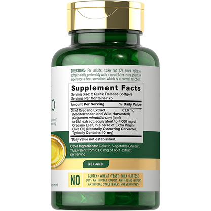 ACEITE DE ORÉGANO 150 CAPSULAS- ENVÍO GRATIS 🤩💯