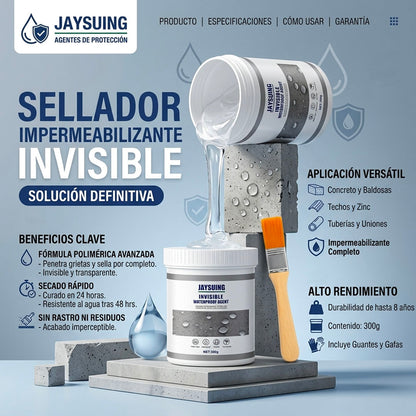 IMPERMEABILIZANTE INVISIBLE – ADIÓS A LAS FILTRACIONES Y RAJADURAS | ENVÍO GRATIS 🇵🇦