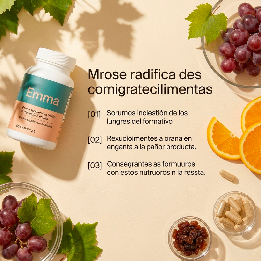 EMMA DE ENCLAVE BIOACTIVES – SALUD INTESTINAL Y ALIVIO DE LA HINCHAZÓN | ENVÍO GRATIS 🇵🇦