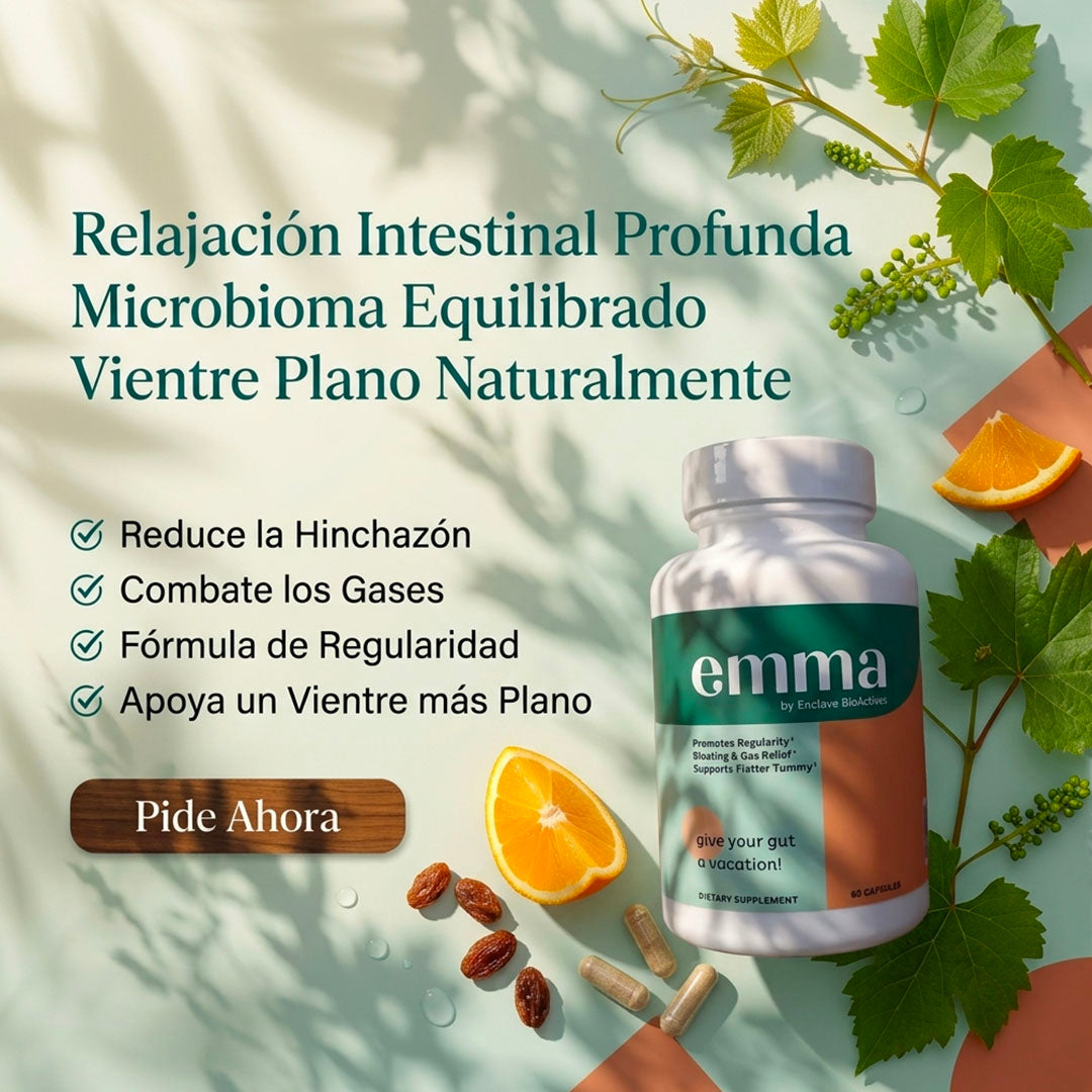 EMMA DE ENCLAVE BIOACTIVES – SALUD INTESTINAL Y ALIVIO DE LA HINCHAZÓN | ENVÍO GRATIS 🇵🇦